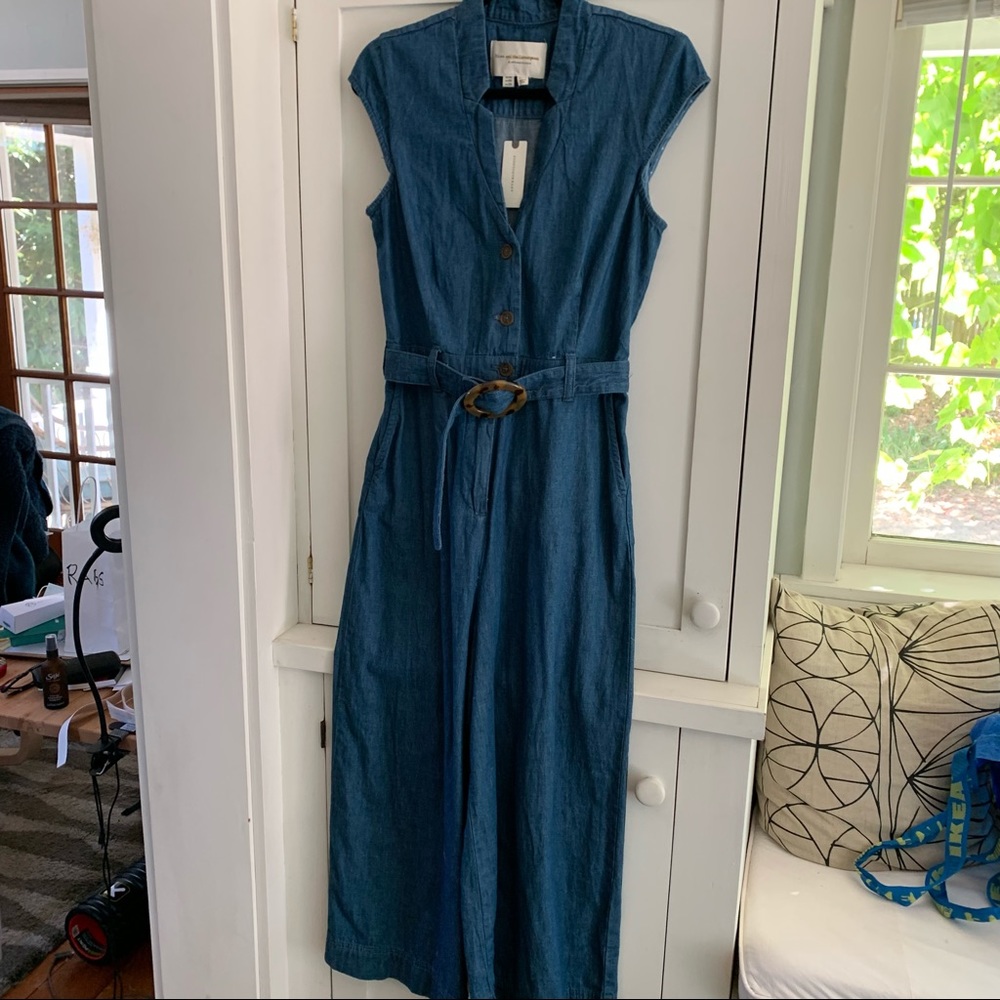 Anthropologie Pilcro Denim Jumpsuit